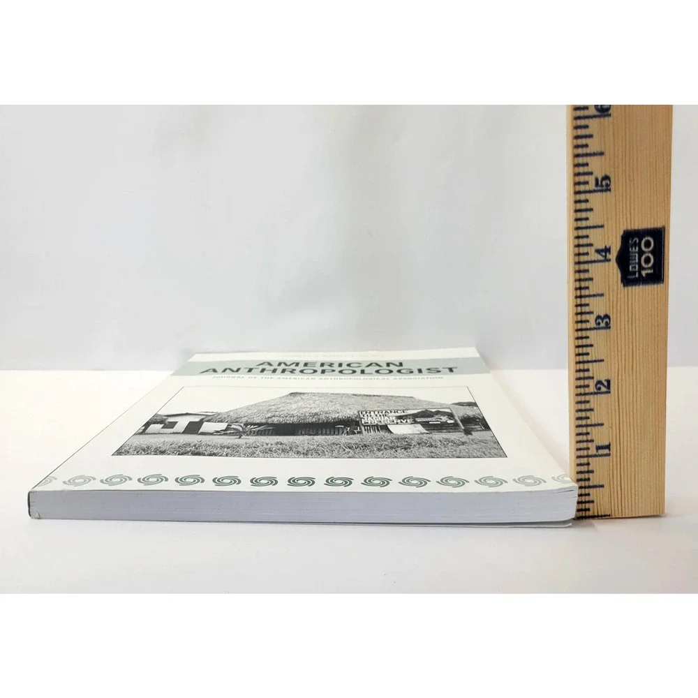 American Anthropologist Vol 117 No 2 June 2015‎ Anthropology Journal Softcover